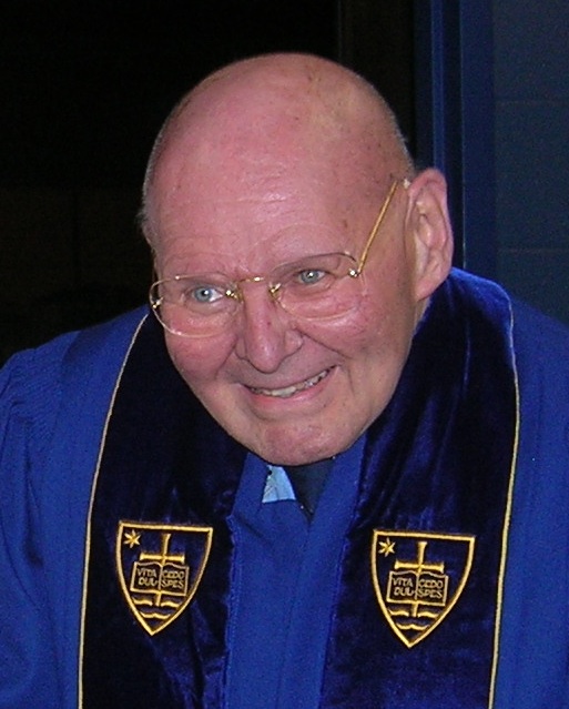 photo of Reginald, an honorary doctor at Notre Dame University, AESTIVA MMXIII